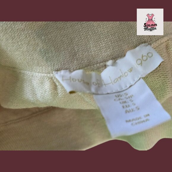 NWT House of Harlow 1960 Knit Summer Sands Set Tan S - Picture 6 of 9